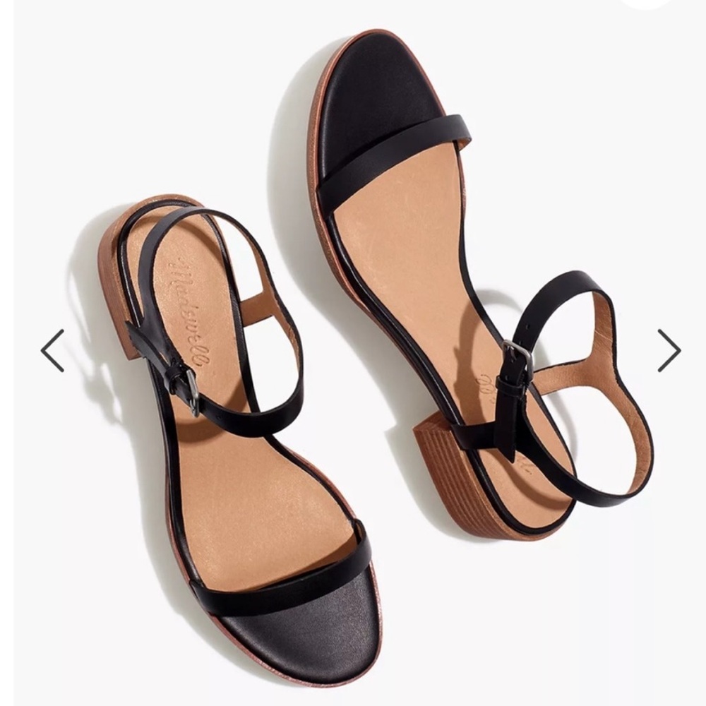 Madewell The Louise Sandal in Leather - NWT